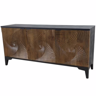 Novelle 70'' Sideboard with Intricate Carving