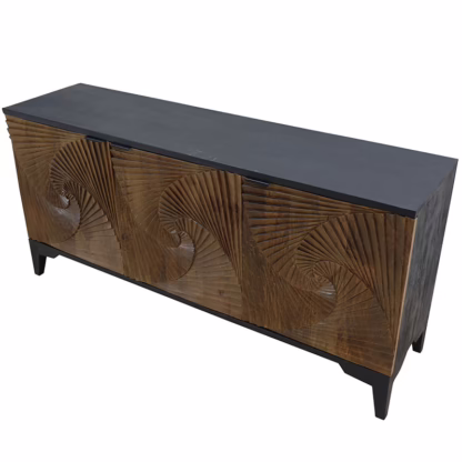 Novelle 70'' Sideboard with Intricate Carving - Image 2