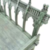 Jaisalmer Craftsman-Made Bench, Vintage Green, MSI 610 - Image 5