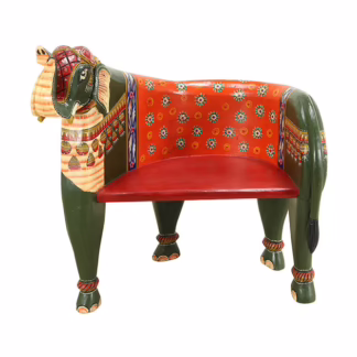 Dramatic Hand-Painted Elephant Chair, MSI 756