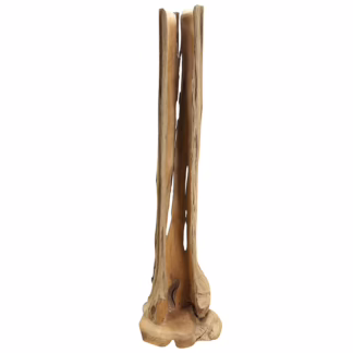 Astonishing Teak Sculpture 80" Tall, DA 84B
