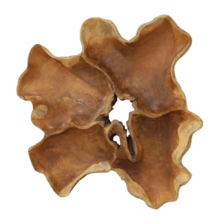 Admirable Handcrafted Teak Wall Decor, RIS 884