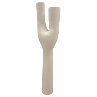 Nature Inspired 72'' Abstract Sculpture, RIS 888A Brushed White