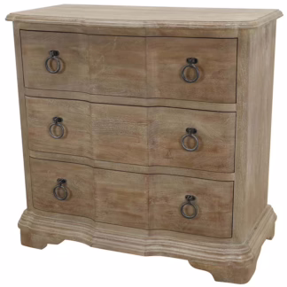 Piva Chest Nightstand, Brushed Smoke