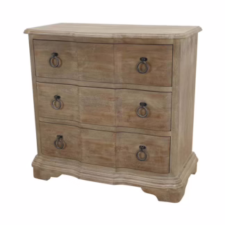 Piva Chest Nightstand, Brushed Smoke