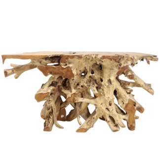 Naturally Artistic Teak Root Wood 71'' Console Table, DA 62B