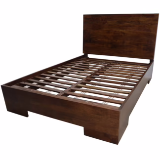 Madox Queen Bed Walnut 62x 87x 50h 8 Home Source Furniture