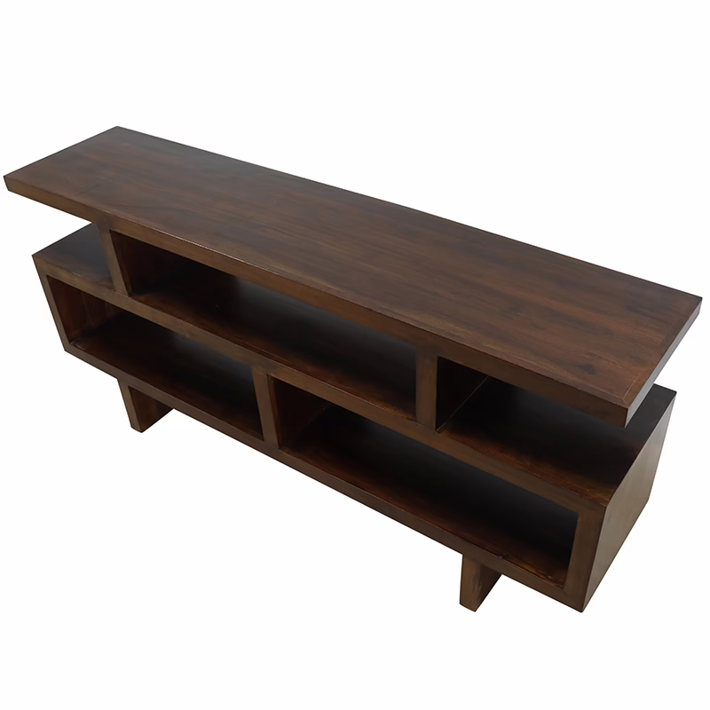 Zuma Walnut 69x 16x 32h 4 Home Source Furniture