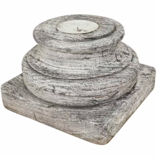 Original Hand Carved Teak Wood Capital, MSI 871