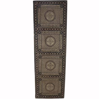 Naga Hand-Painted Teak Wood Wall Art Panel, MSI 878