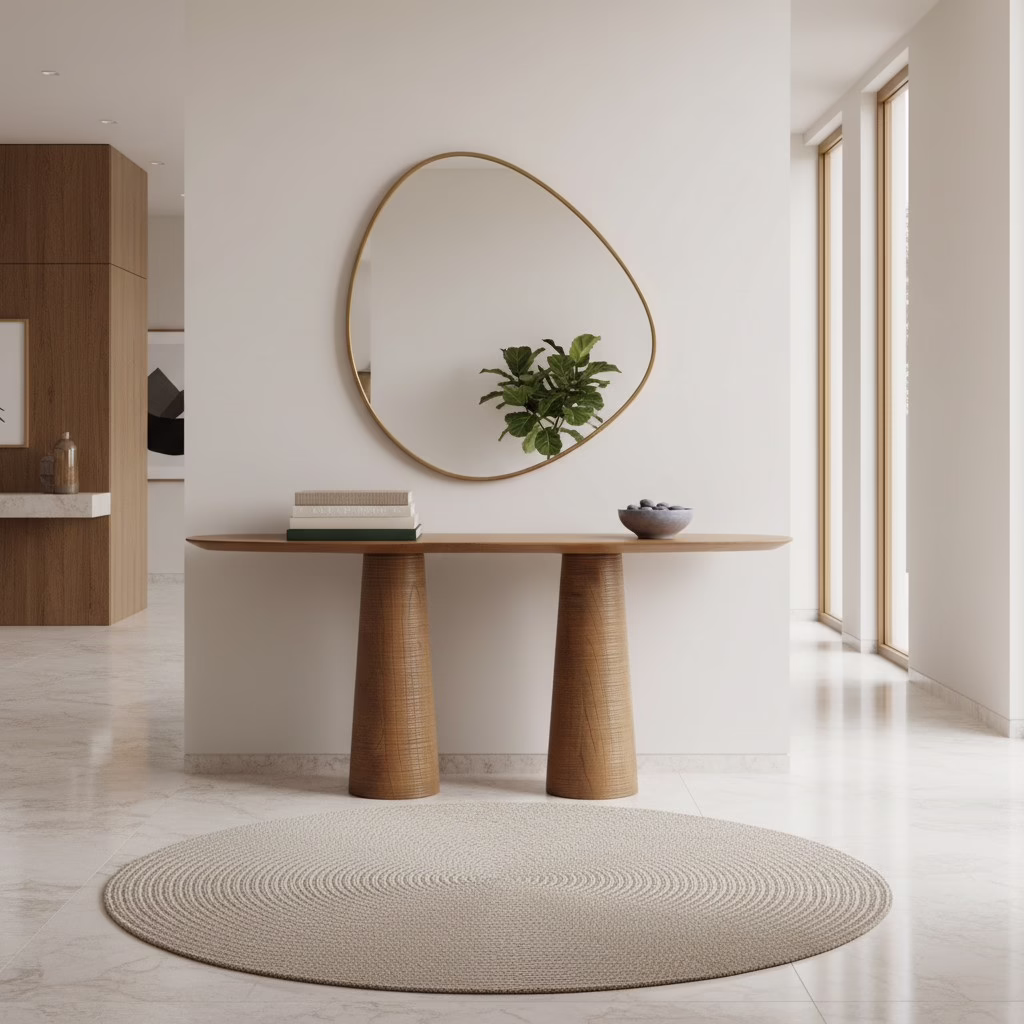 Kenji 64" Solid Wood Console Table 15 Kenji 64" Solid Wood Console Table - Image 15