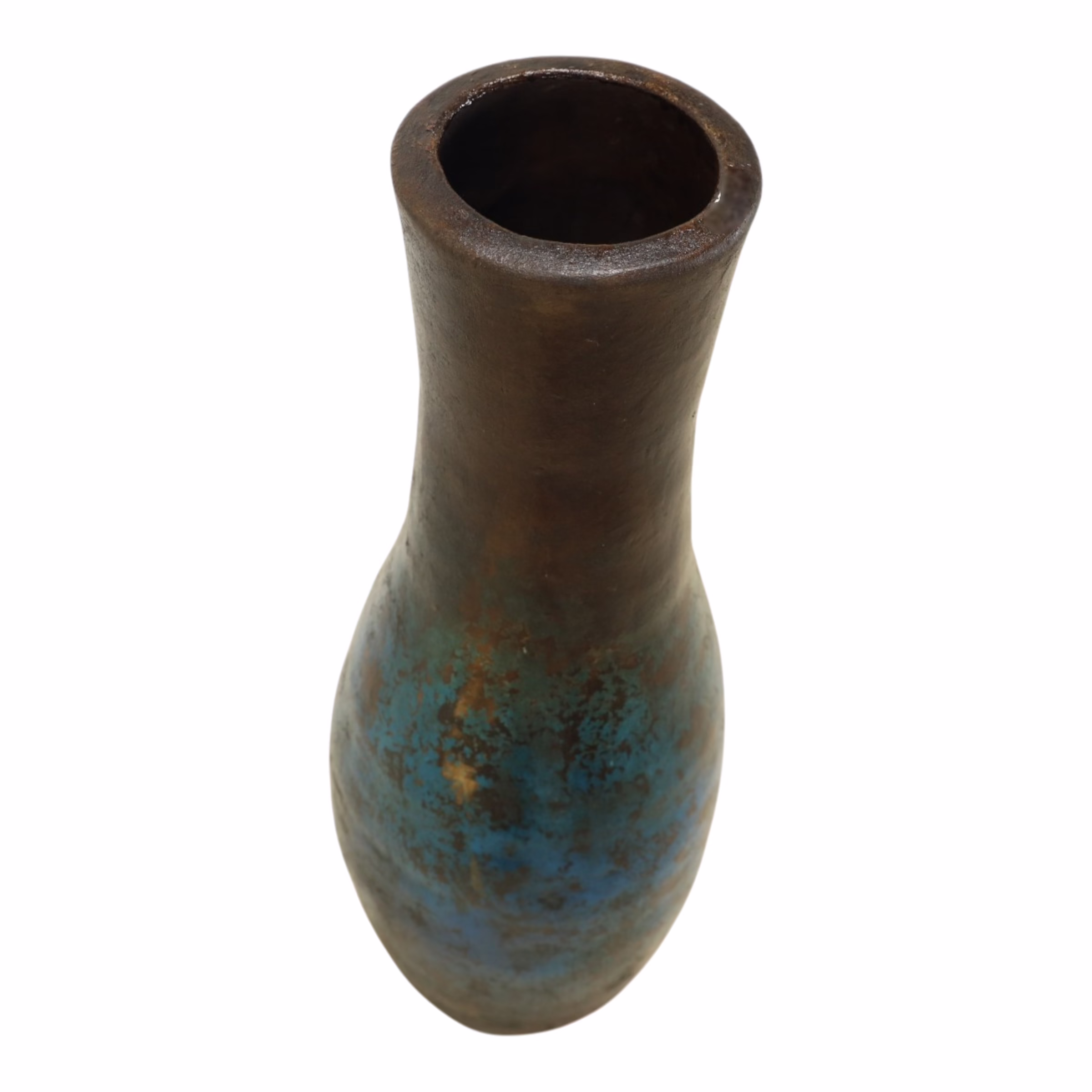 Handmade Tall Terracotta Floor Vase, MXG 490 8 Handmade Tall Terracotta Floor Vase, MXG 490 - Image 8